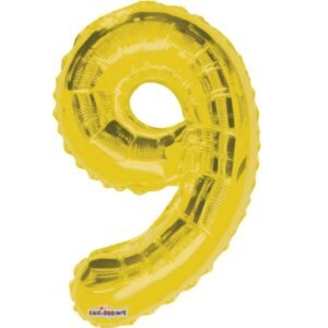 BALAO METAL MINISHAPE N.9 DOURADO REGINA