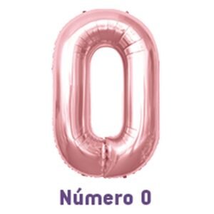 BALAO METAL N.0 ROSE GOLD 40CM MAKE+