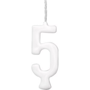 VELA PARABENS BRANCA N.5 REGINA