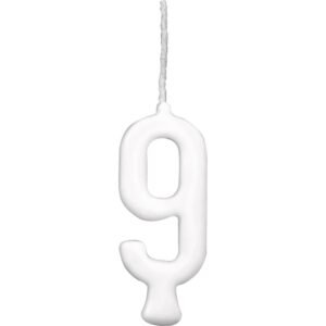 VELA PARABENS BRANCA N.9 REGINA