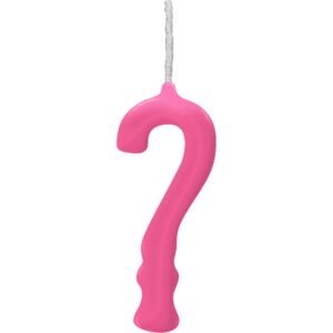 VELA PARABENS PINK INTERROGACAO REGINA