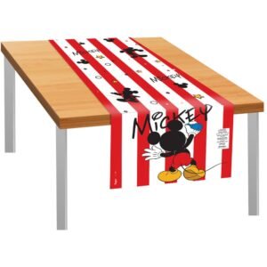 TRILHO DE MESA DE TECIDO MICKEY MOUSE 40X200CM REGINA