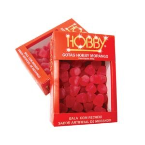 GOTAS DE LICOR MORANGO 200G HOBBY