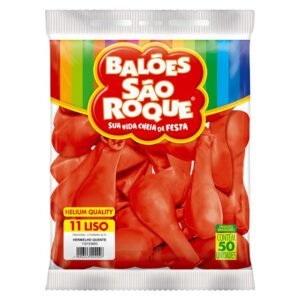 BALAO LISO N.11 VERMELHO QUENTE UN SAO ROQUE