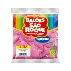 BALAO LISO N.5 ROSA BABY SAO ROQUE