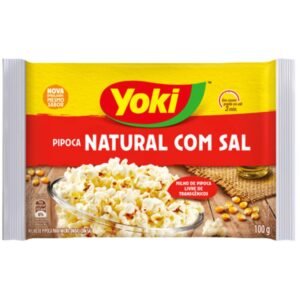 POPCORN MICRO NATURAL C/SAL 100G YOKI