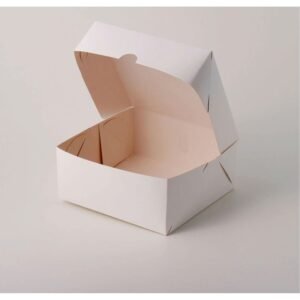 CAIXA BRANCA 18X18X8CM DUPLEX UN AMERICANPACK