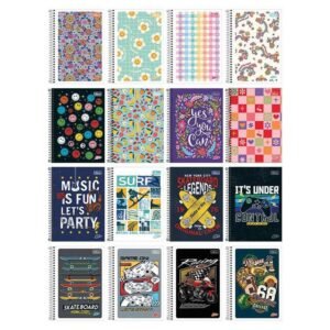 CADERNO ESPIRAL 1/4 96FL TILIBRA