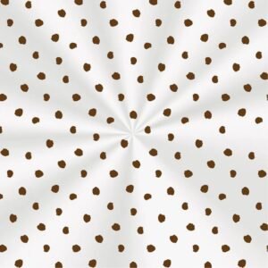 SACO ADESIVADO DEC DOTS MARROM 15X20CM C/ABA 100UN CROMUS