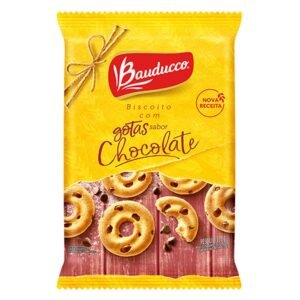 BISCOITO AMANTEIGADO GOTAS CHOC 335GR BAUDUCCO