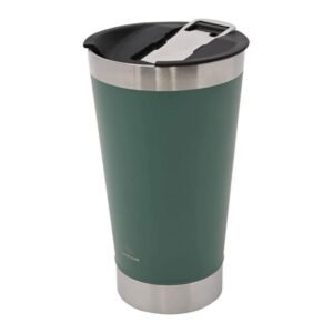 COPO TERMICO C/ TAMPA INOX VERDE 500ML MIMO