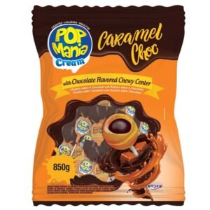 PIRULITO POP MANIA CARAMELO CHOC RICLAN