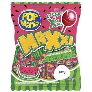 PIRULITO POP MANIA MAXXI MELANCIA 672G RICLAN