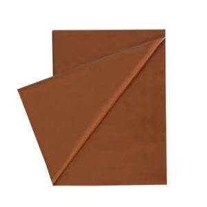 TOALHA PEROLIZADA 78X78CM MARROM 10UN