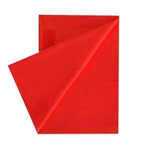 TOALHA PEROLIZADA 78X78CM VERMELHA 10UN