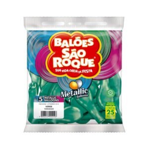 BALAO N.5 METALLIC VERDE UN SAO ROQUE