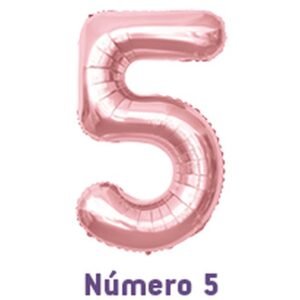 BALAO METAL N.5 ROSE GOLD 40CM MAKE+