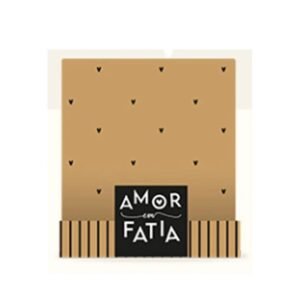 SLICE CAKE CARAMELO 11X12X2,5CM UN CROMUS