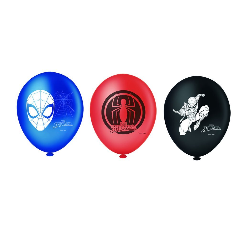 BALAO LATEX REDONDO N.9 SPIDER MAN 25UN REGINA