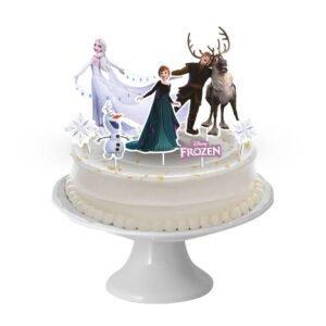 DECORACAO DE BOLO FROZEN 8UN REGINA