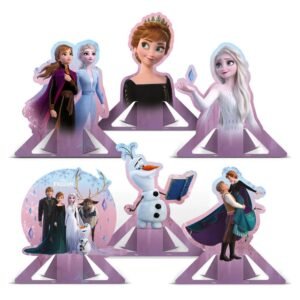 DECORACAO DE MESA FROZEN 6UN REGINA