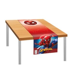 TRILHO DE MESA 40X200CM SPIDER MAN UN REGINA