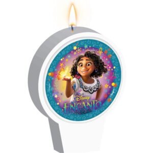 VELA PLANA ADESIVADA ENCANTO UN REGINA