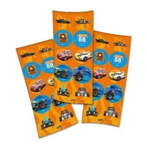 ADESIVO HOT WHEELS 30UN FESTCOLOR
