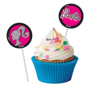 BANDEIRINHA PARA DOCINHOS BARBIE 08UN FESTCOLOR