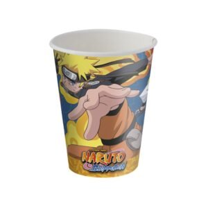 COPO PAPEL 200ML NARUTO 08UN FESTCOLOR