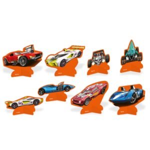 DECORACAO DE MESA HOT WHEELS 08UN FESTCOLOR
