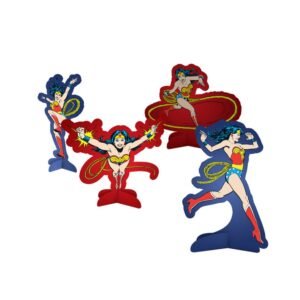 DECORACAO DE MESA MULHER MARAVILHA 08UN FESTCOLOR