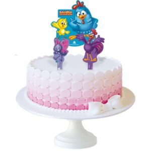 TOPPER PARA BOLO GALINHA PINTADINHA 03UN FESTCOLOR