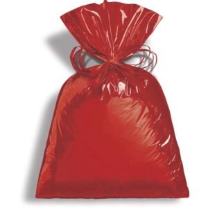 SACO METAL 15X44 VERMELHO 50UN CROMUS