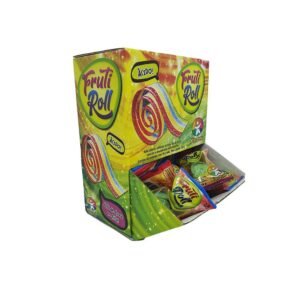 BALA GOMA FRUTI ROLL 18G KIDS ZONE