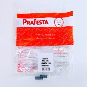 MEXEDOR CAFE 84,5X7 250UN CRISTAL PRAFESTA