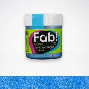 BRILHO DECORACAO AZUL 3G FAB