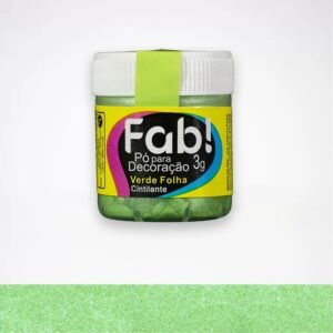 PO DECORACAO VERDE FOLHA 3G FAB