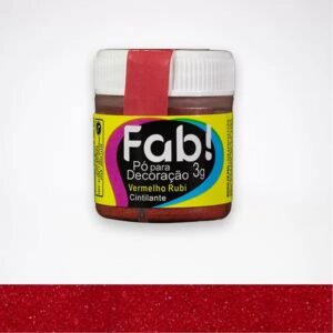 PO DECORACAO VERM RUBI 3G FAB