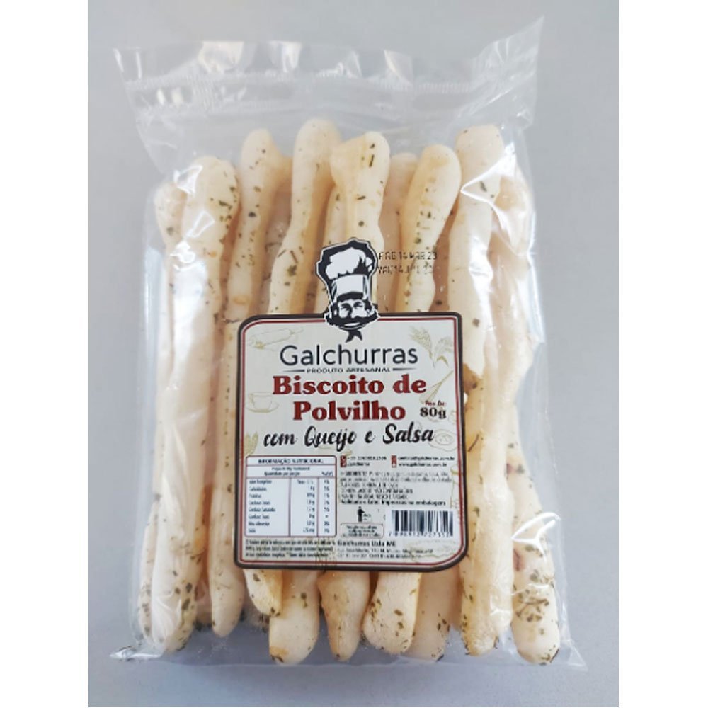 POLVILHO PALITO QUEIJO E SALSA 80GR GALCHURRAS
