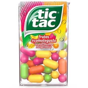 PASTILHA TIC TAC FRUTA 14,5GR