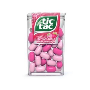 PASTILHA TIC TAC MORANGO 14,5GR