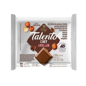 CHOCOLATE TALENTO DIET AVELA 25GR GAROTO