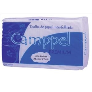 TOALHA INTERF 2D LUXO 1000UN BELINHA AZUL F&M