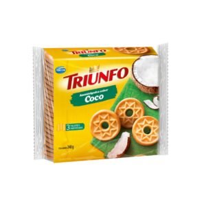 BISCOITO AMANTEIGADO COCO 248G TRIUNFO