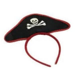TIARA CHAPEU DE PIRATA BRFESTAS