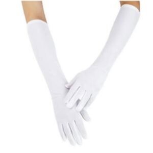 LUVA POLIESTER BRANCA 41CM BRFESTAS