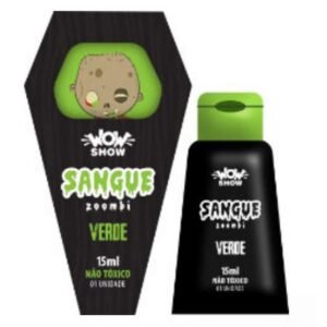 SANGUE ARTIFICIAL VERDE COMESTIVEL 15ML BRFESTAS