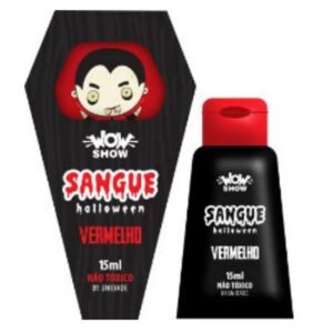 SANGUE ARTIFICIAL VERMELHO COMESTIVEL 15ML BRFESTAS