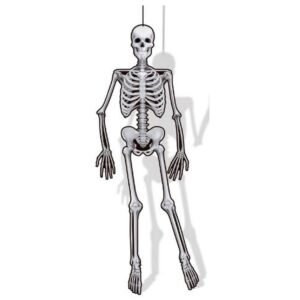DECORACAO DE PAREDE ESQUELETO HALLOWEEN UN REGINA